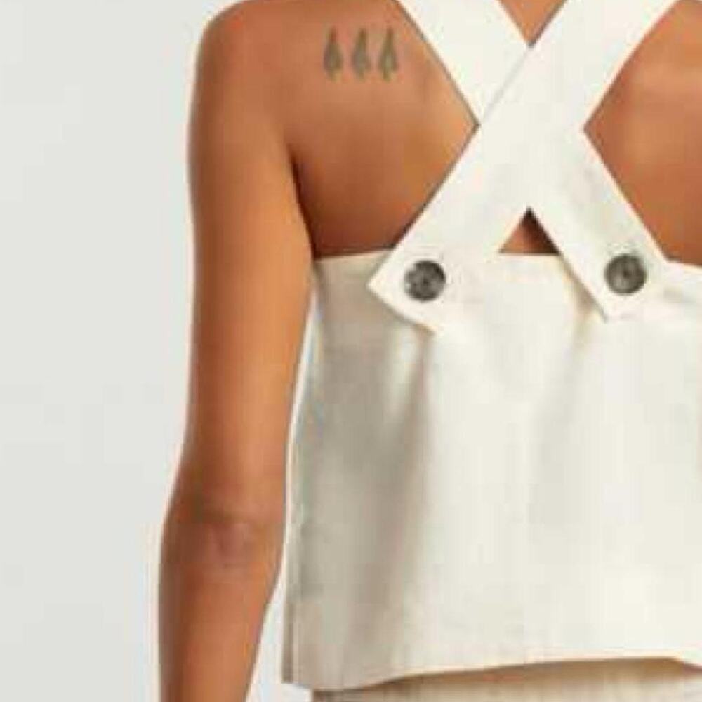 Everlane linen top in size